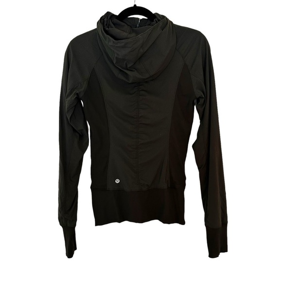 Lululemon In Flux Jacket-Gator Green- Size 4 - Picture 8 of 12